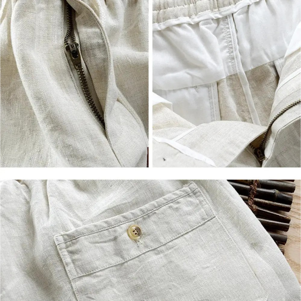 Calça de Linho Alpha Jericoaquara