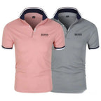 Kit 2 Camisas Polo Alpha Boss - [Compre 1 Leve 2]
