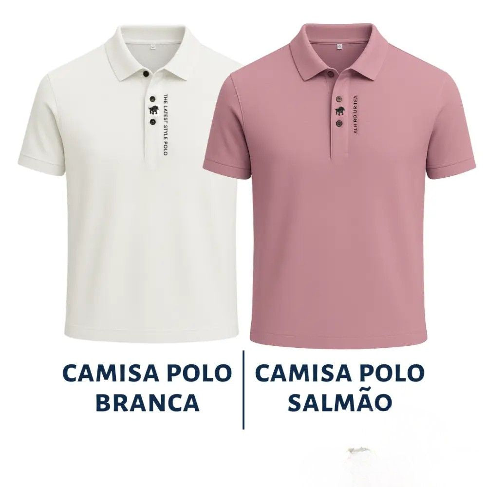 Camisa Polo Alpha Nartue - Compre 1 leve 2 [PROMOÇÃO]