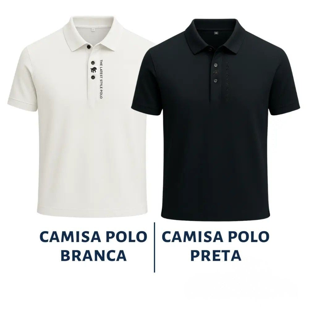 Camisa Polo Alpha Nartue - Compre 1 leve 2 [PROMOÇÃO]
