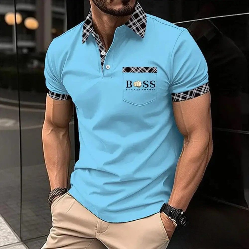 Camiseta Polo Masculina Alpha Boss Navarro
