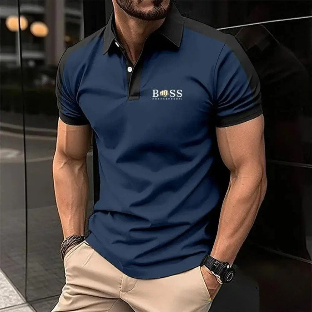 Camiseta Polo Masculina Alpha Boss Navarro