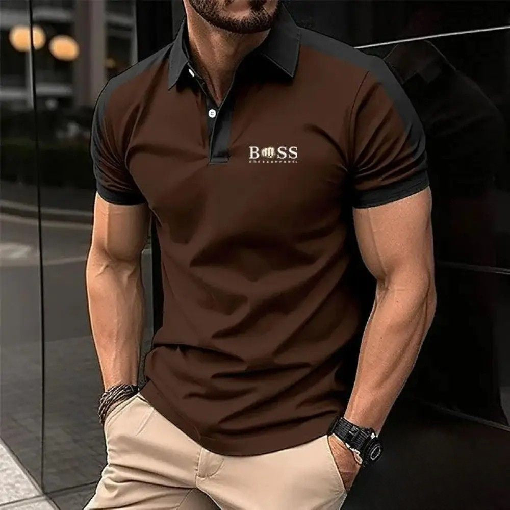 Camiseta Polo Masculina Alpha Boss Navarro