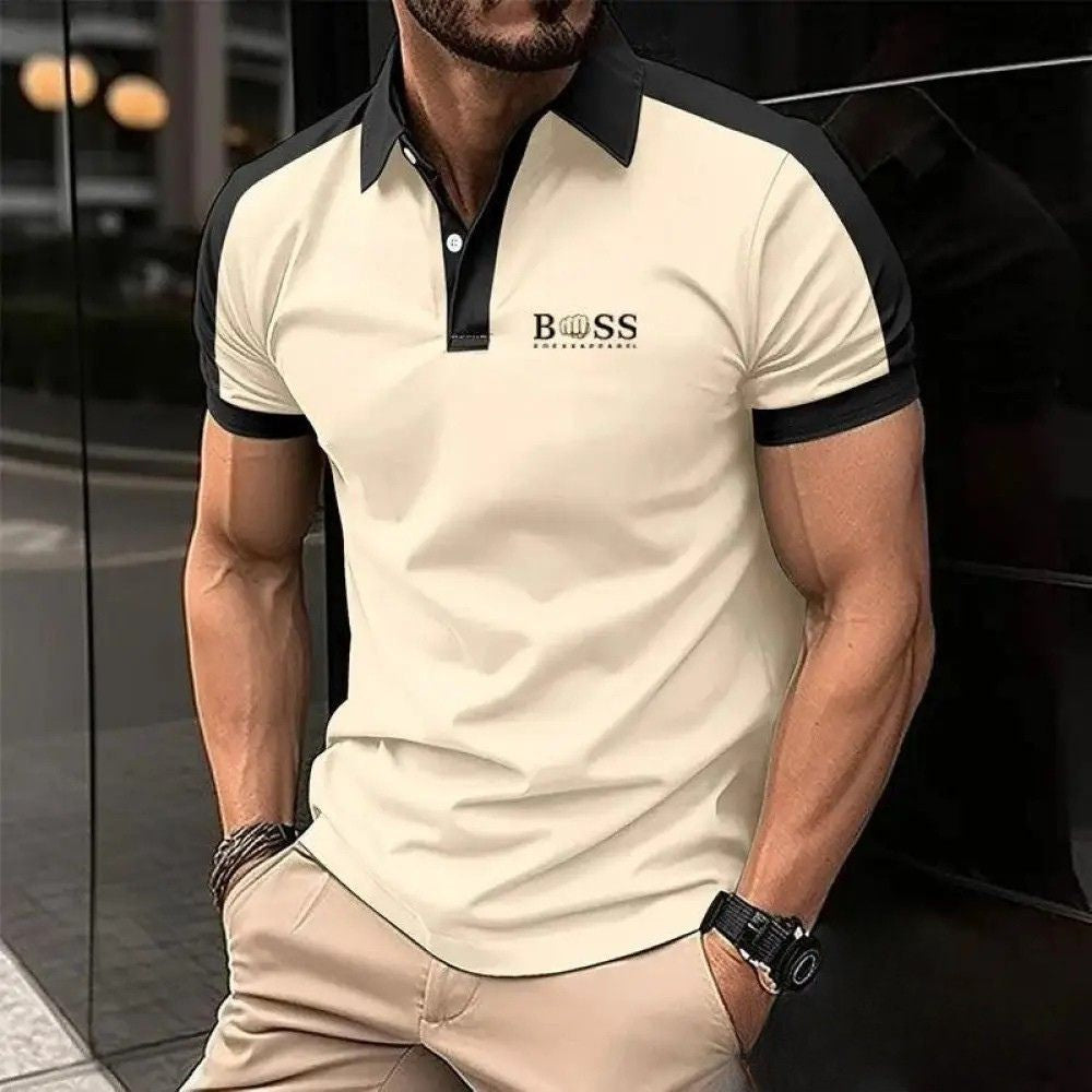 Camiseta Polo Masculina Alpha Boss Navarro
