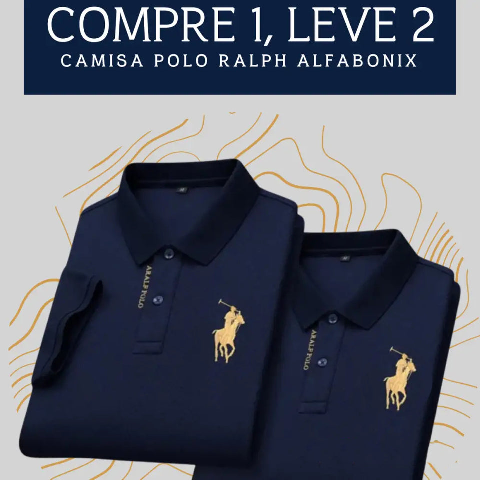 Kit Camisa Polo Ralph Alpha - Compre 1, Leve 2 [Promoção]