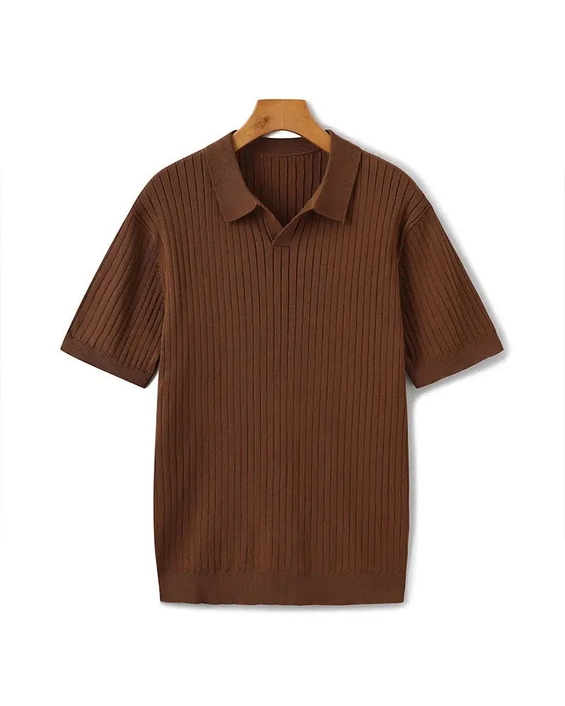 Camisa Polo Alpha Ribbed