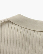 Camisa Polo Alpha Ribbed