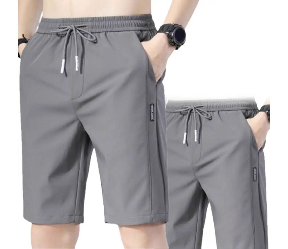 Bermuda Masculina Alpha Ultraconfort Cinza - AlphaCode