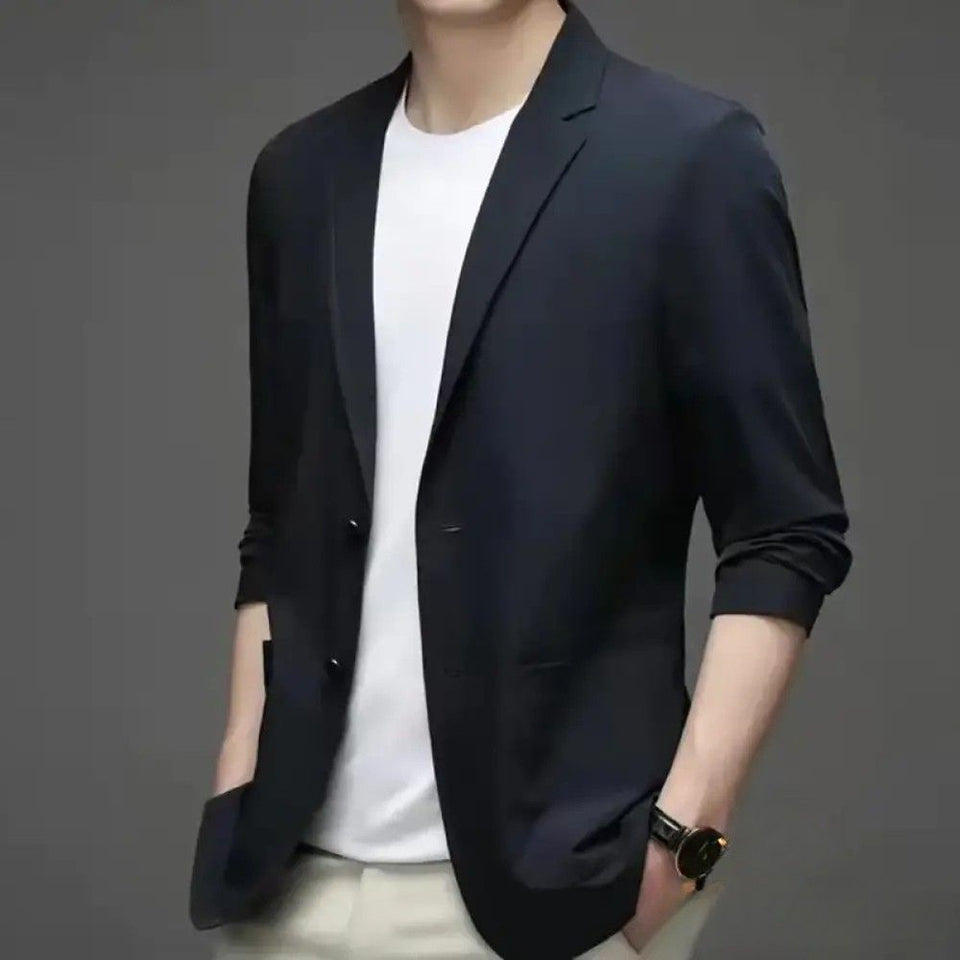 Blazer Alpha Smart Casual Azul - AlphaCode