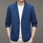 Blazer Alpha Smart Casual Azul - AlphaCode
