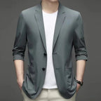 Blazer Alpha Smart Casual Azul - AlphaCode