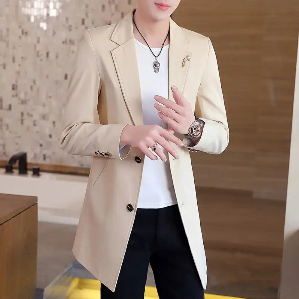 Blazer Alpha Suit Cinza - AlphaCode