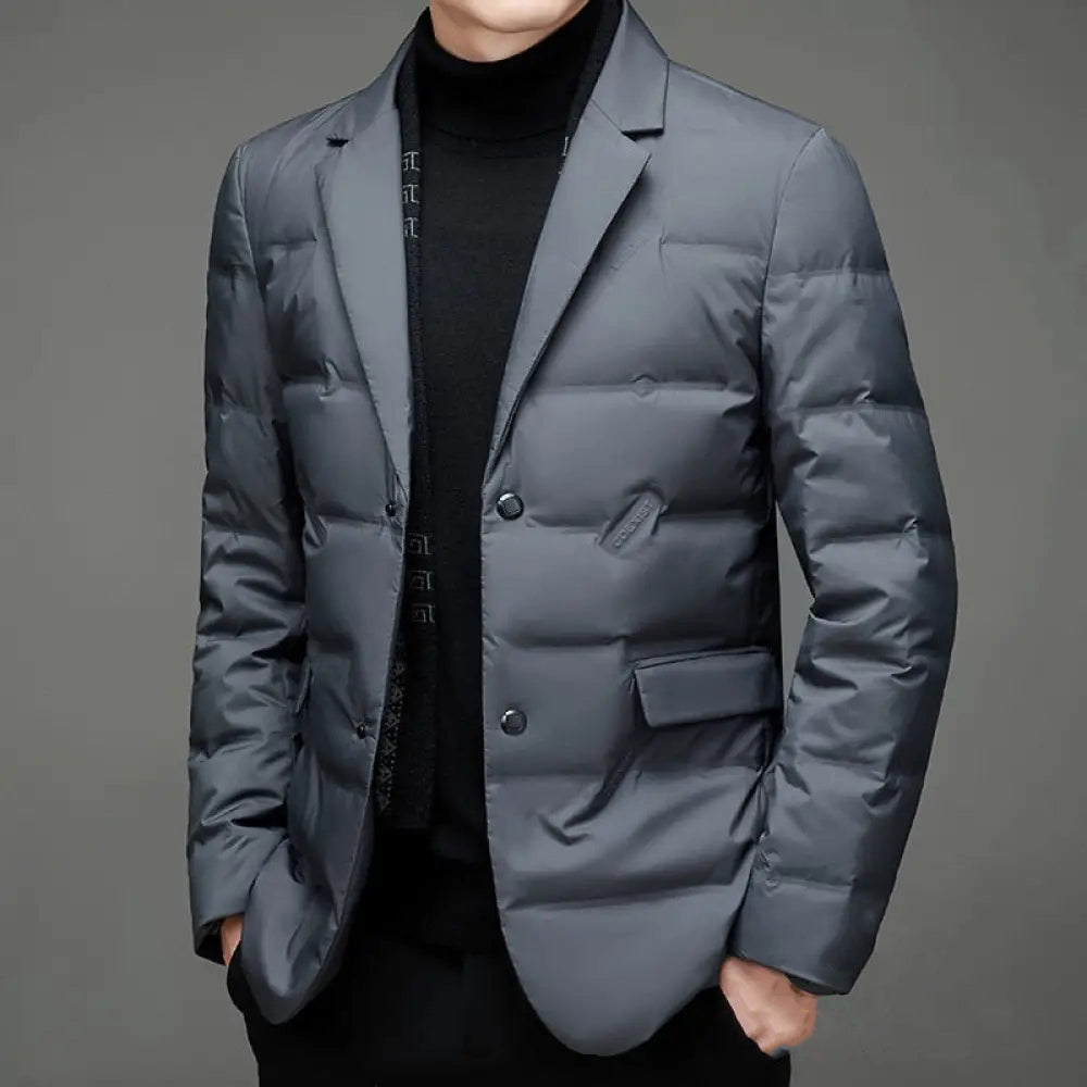 Blazer De Inverno Alpha Campeche Preto - AlphaCode