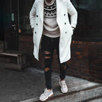 Blazer Sobretudo Alpha Delfos Branco - AlphaCode