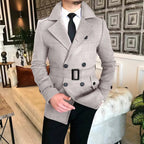 Blazer Sobretudo Alpha Dudley Cinza - AlphaCode