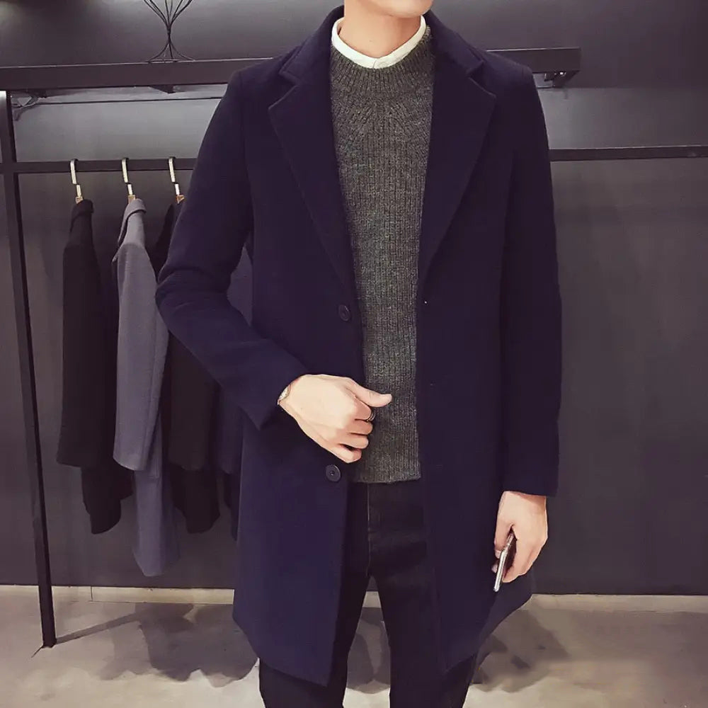 Blazer Sobretudo Alpha Hagen Caqui - AlphaCode