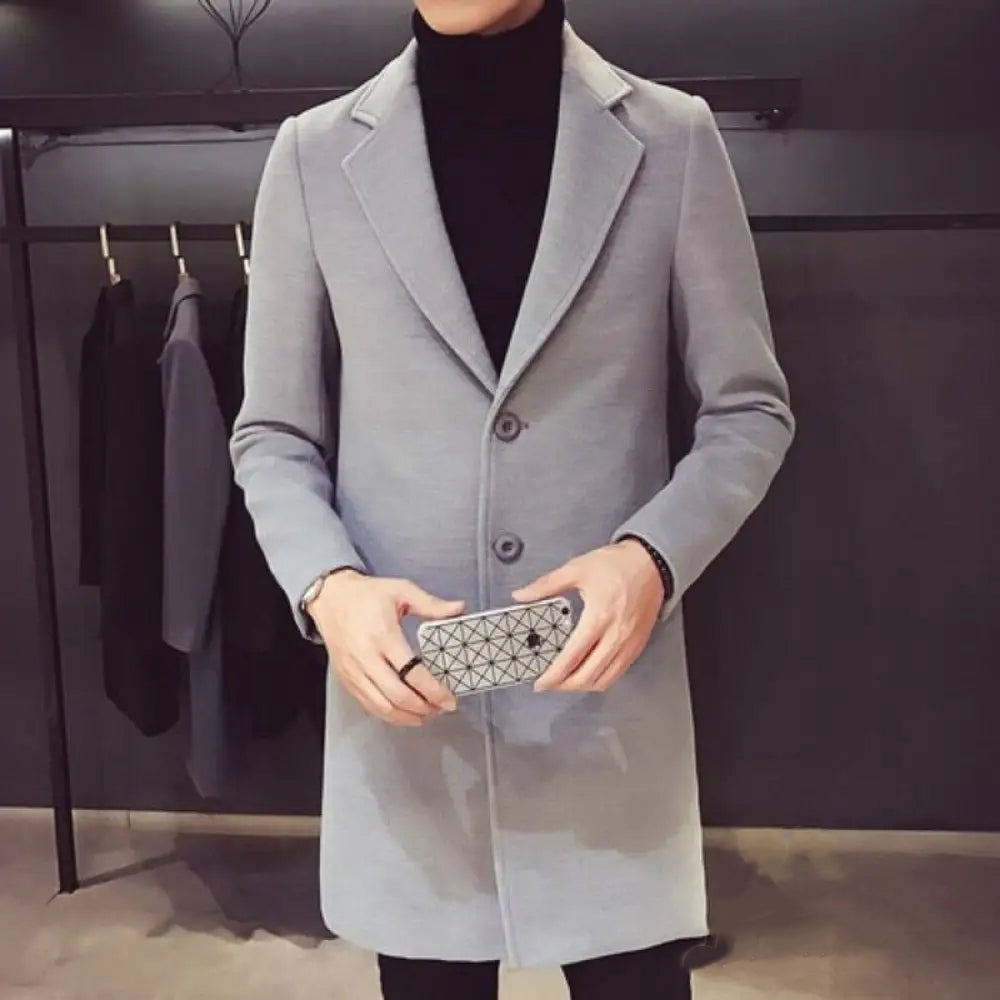Blazer Sobretudo Alpha Hagen Caqui - AlphaCode