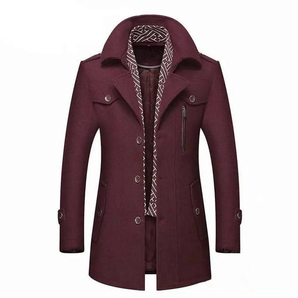 Blazer Sobretudo Alpha Milano Azul - AlphaCode