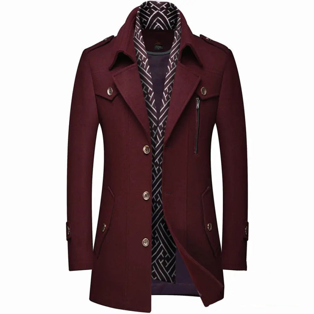 Blazer Sobretudo Alpha Milano Azul - AlphaCode