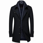 Blazer Sobretudo Alpha Milano Azul - AlphaCode