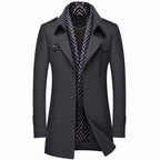 Blazer Sobretudo Alpha Milano Azul - AlphaCode