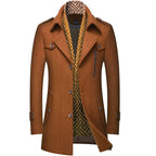 Blazer Sobretudo Alpha Milano Azul - AlphaCode