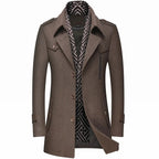 Blazer Sobretudo Alpha Milano Azul - AlphaCode