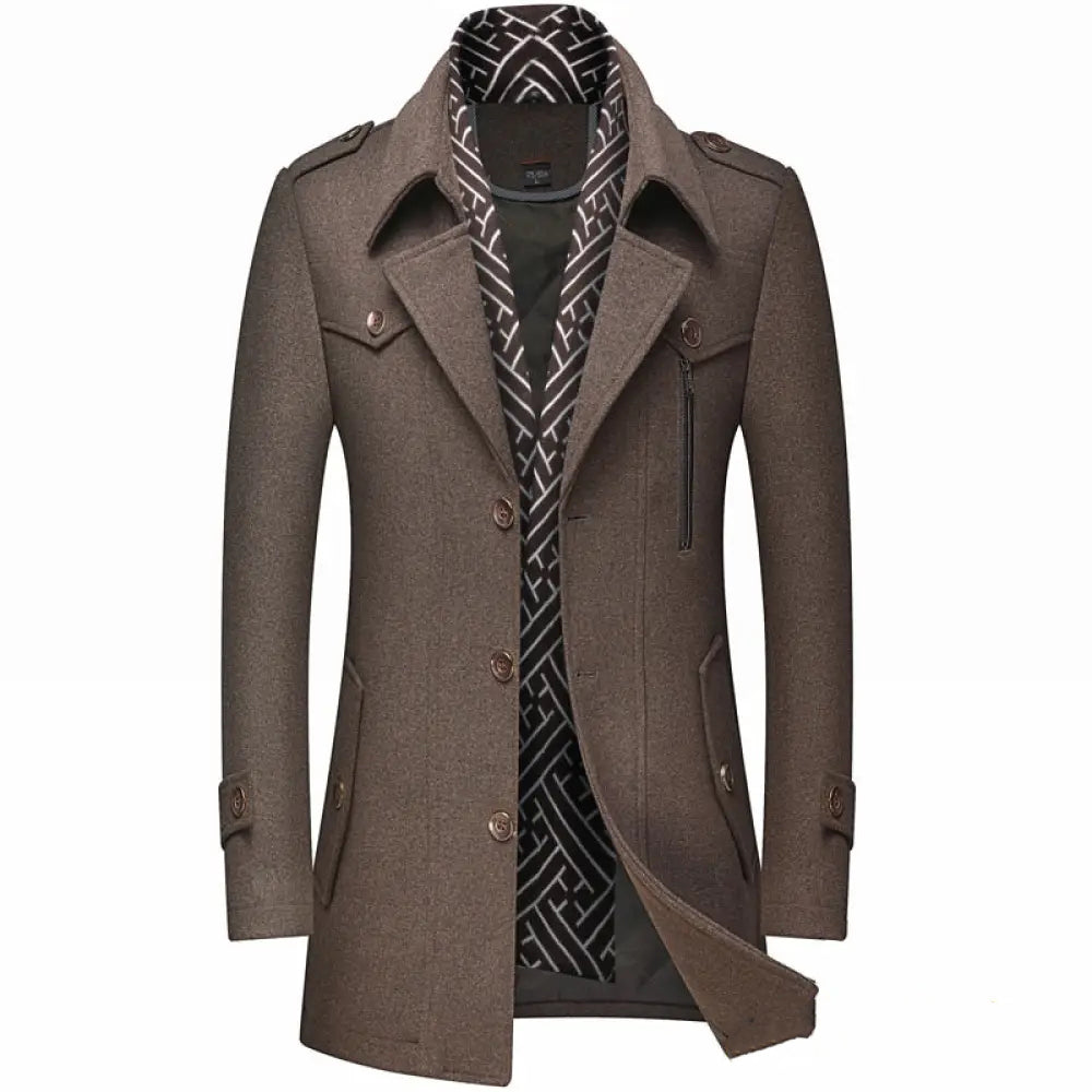 Blazer Sobretudo Alpha Milano Azul - AlphaCode