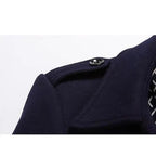 Blazer Sobretudo Alpha Milano Azul - AlphaCode