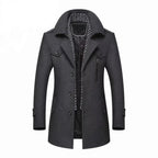 Blazer Sobretudo Alpha Milano Azul - AlphaCode