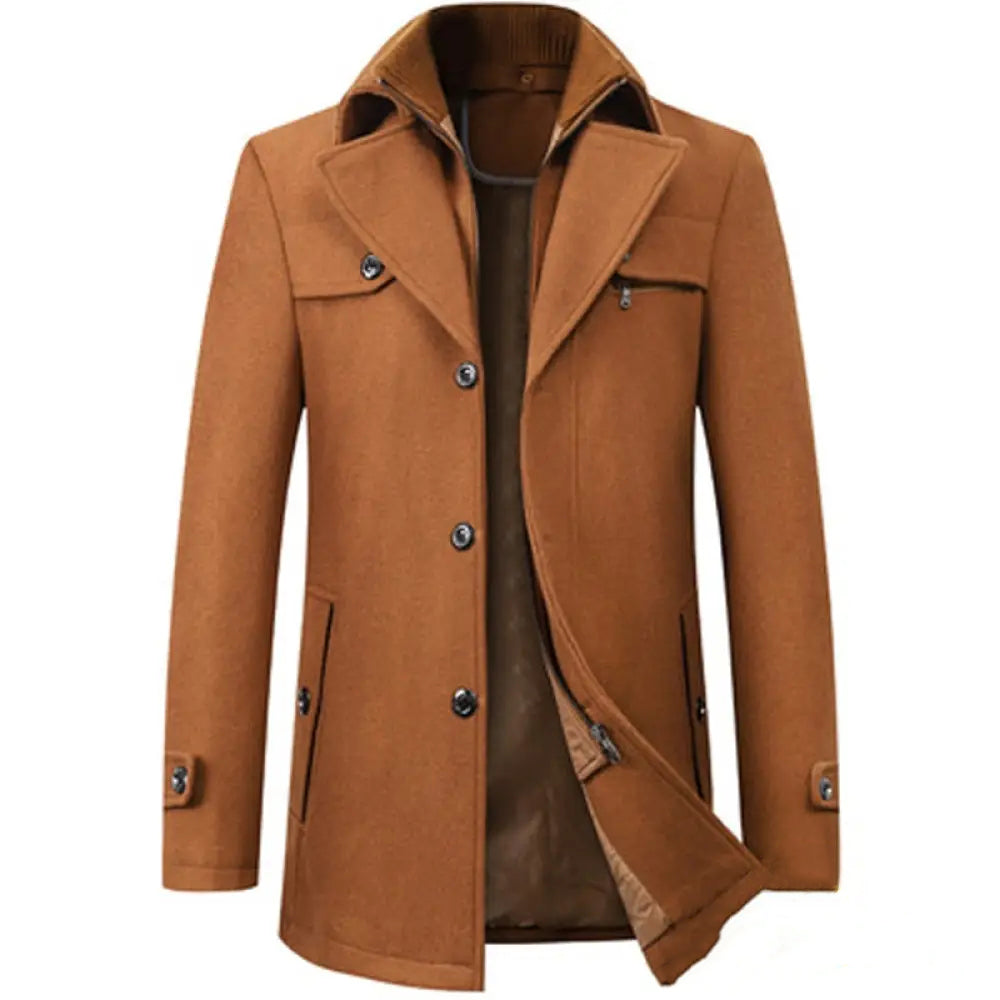 Blazer Sobretudo Alpha Napoli Preto - AlphaCode