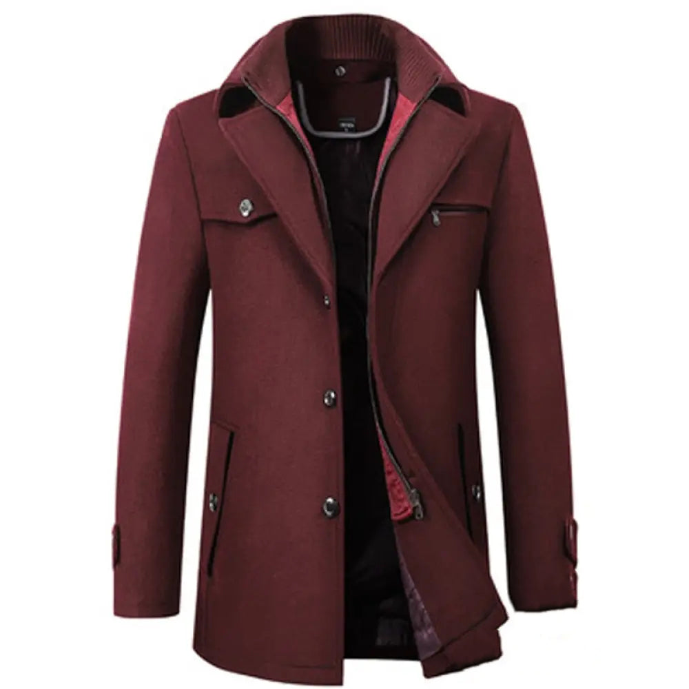 Blazer Sobretudo Alpha Napoli Preto - AlphaCode