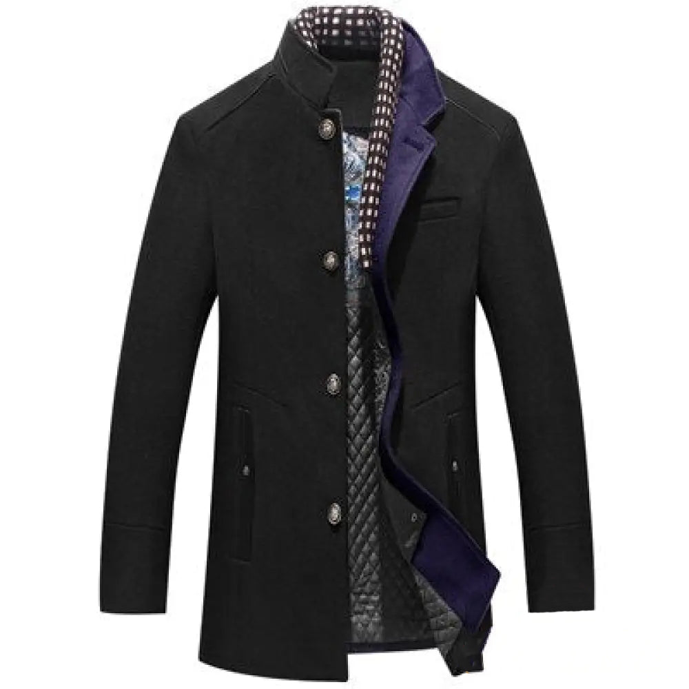 Blazer Sobretudo Alpha Rennes Azul - AlphaCode
