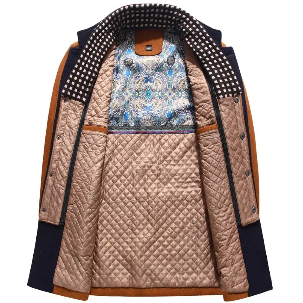 Blazer Sobretudo Alpha Rennes Azul - AlphaCode