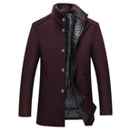 Blazer Sobretudo Alpha Toulon Marrom - AlphaCode