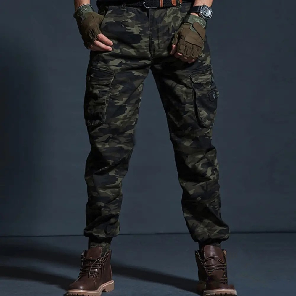 Calca Camuflada Alfa Cinza - AlphaCode