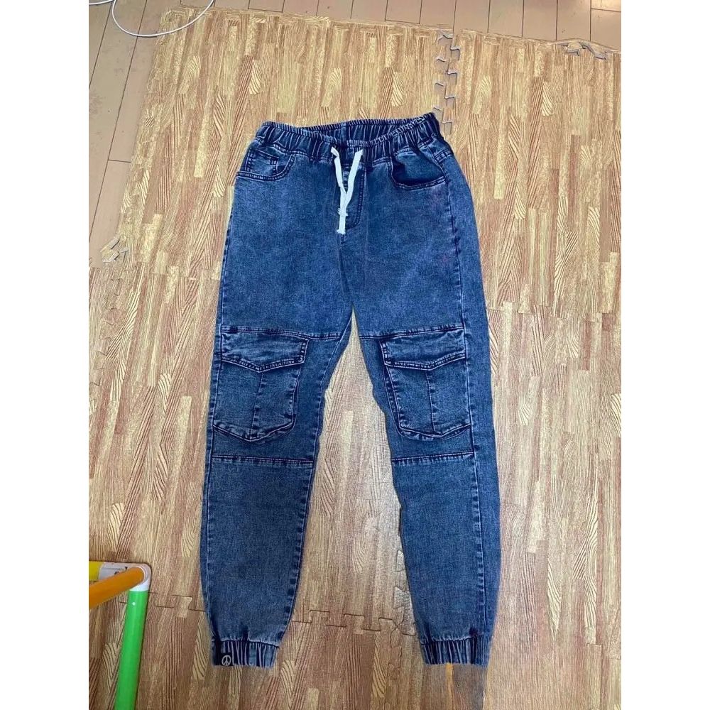 Calca Jeans Jogger Alpha Masculina - AlphaCode
