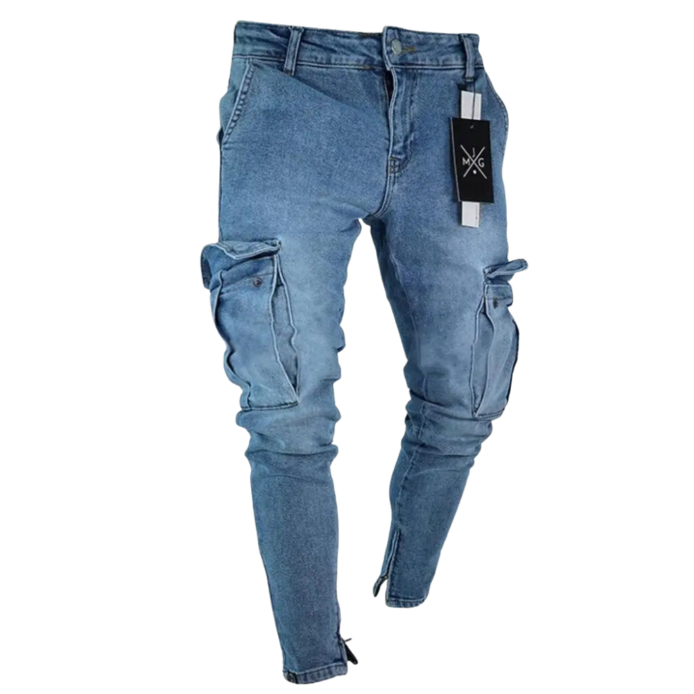 Calca Jeans Skinny Alpha Azul - AlphaCode