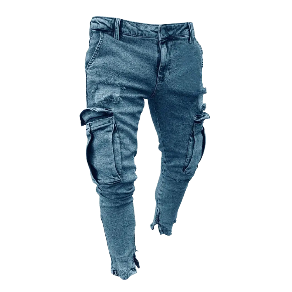 Calca Jeans Skinny Alpha Azul - AlphaCode