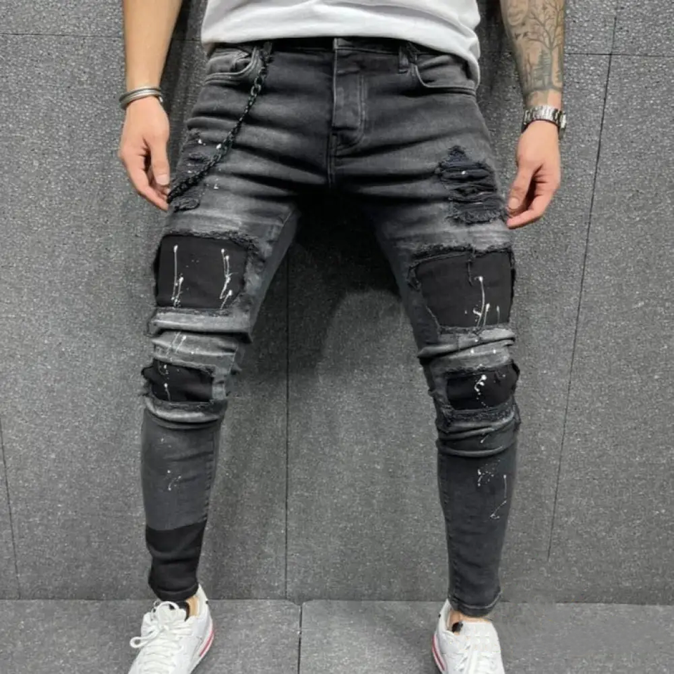 Calca Jeans Skinny Alpha Preto - AlphaCode