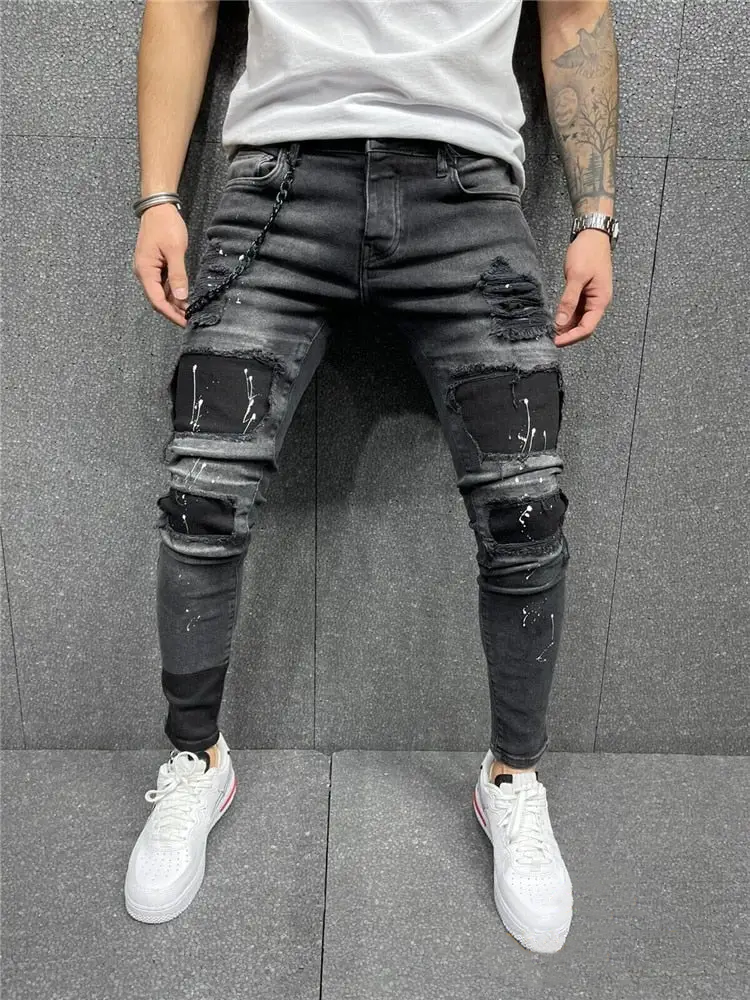 Calca Jeans Skinny Alpha Preto - AlphaCode