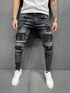 Calca Jeans Skinny Alpha Preto - AlphaCode