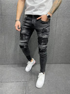 Calca Jeans Skinny Alpha Preto - AlphaCode