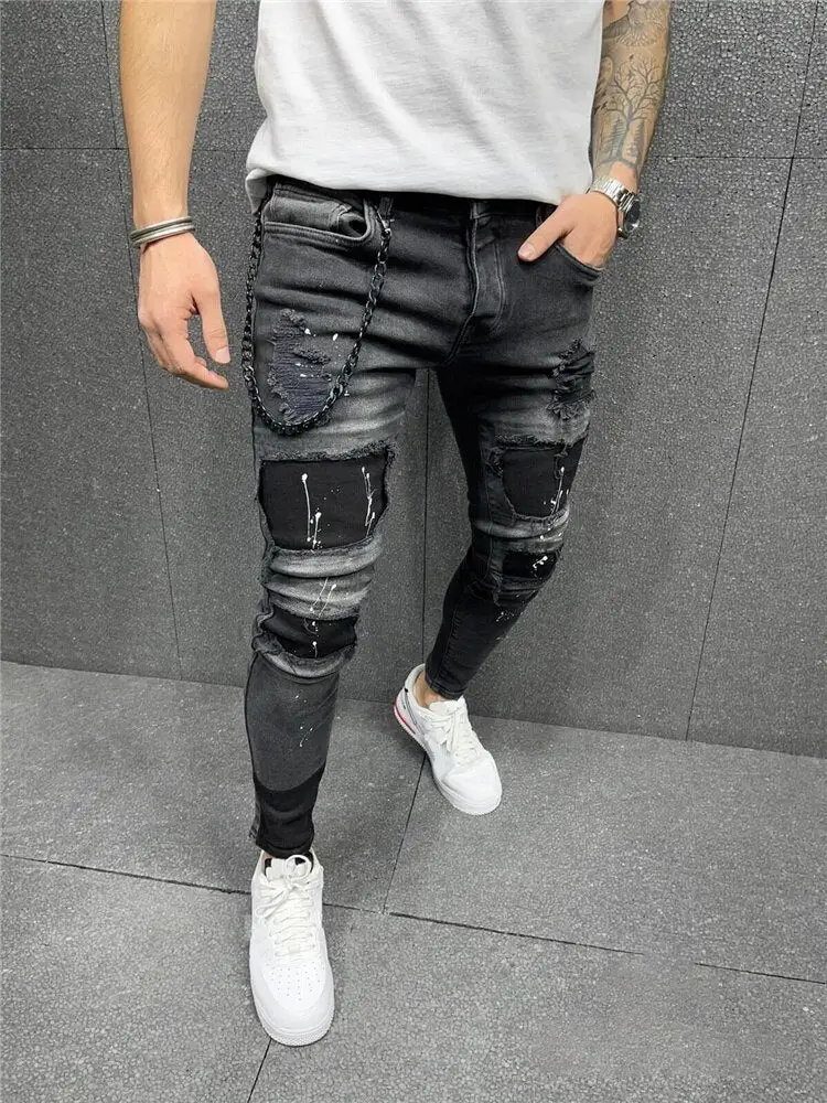 Calca Jeans Skinny Alpha Preto - AlphaCode
