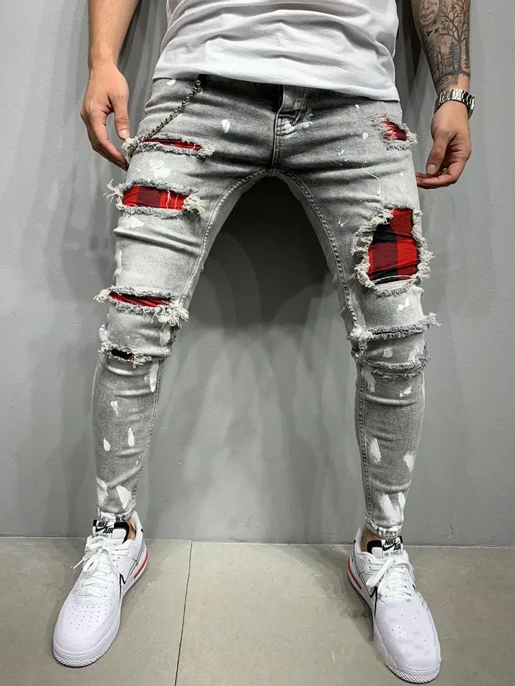 Calca Jeans Skinny Brian Azul - AlphaCode
