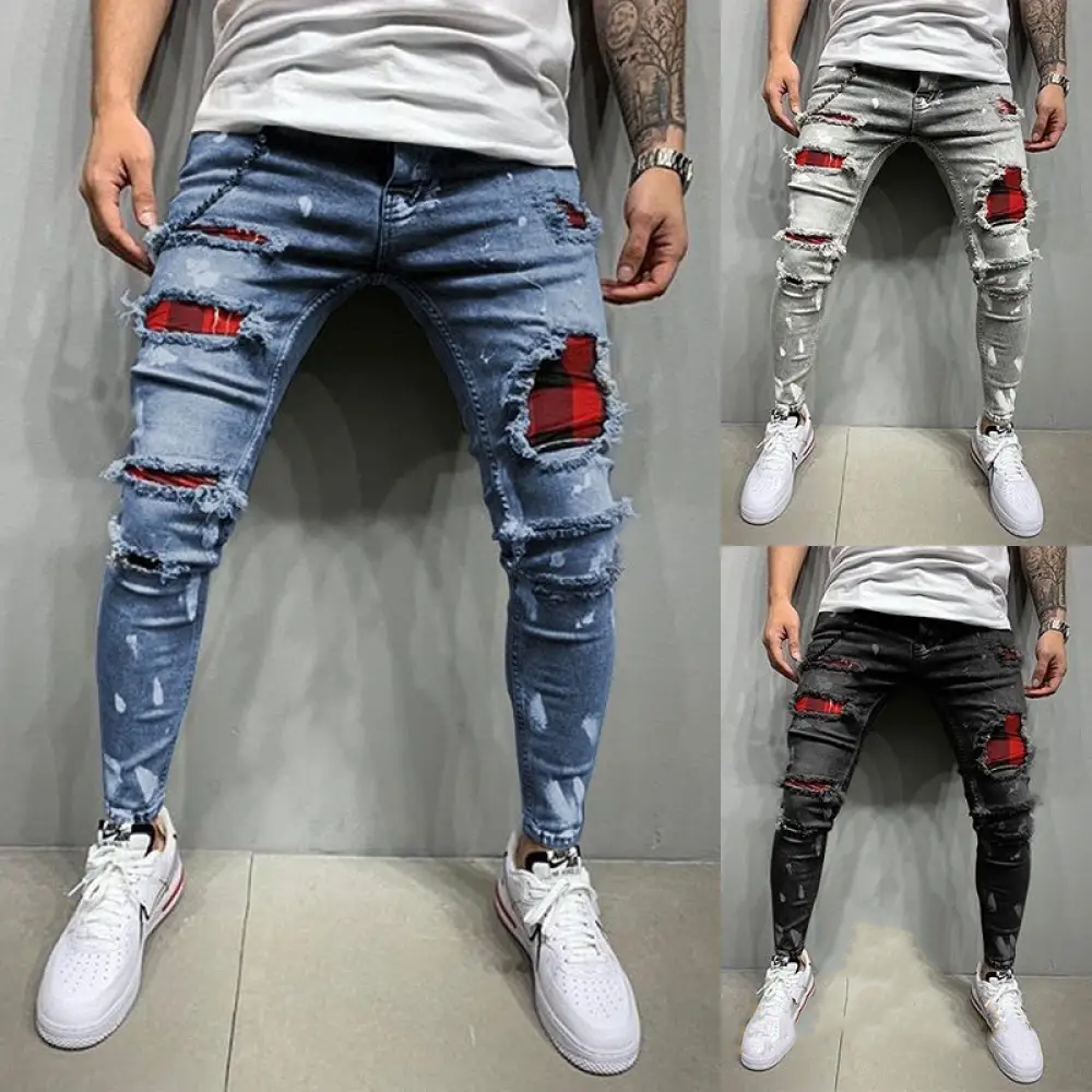 Calca Jeans Skinny Brian Azul - AlphaCode