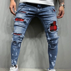 Calca Jeans Skinny Brian Cinza - AlphaCode