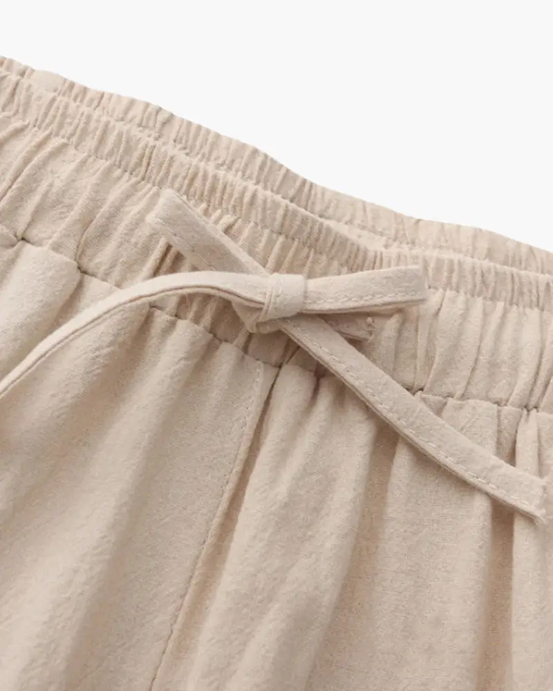 Calca Linen Caraiva Alpha Bege - AlphaCode
