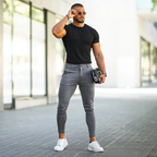 Calca Social Alpha Stylish Skinny - AlphaCode