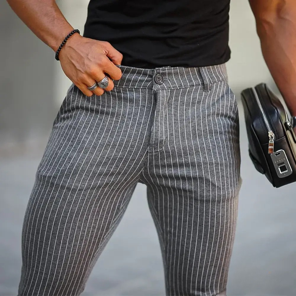 Calca Social Alpha Stylish Skinny - AlphaCode